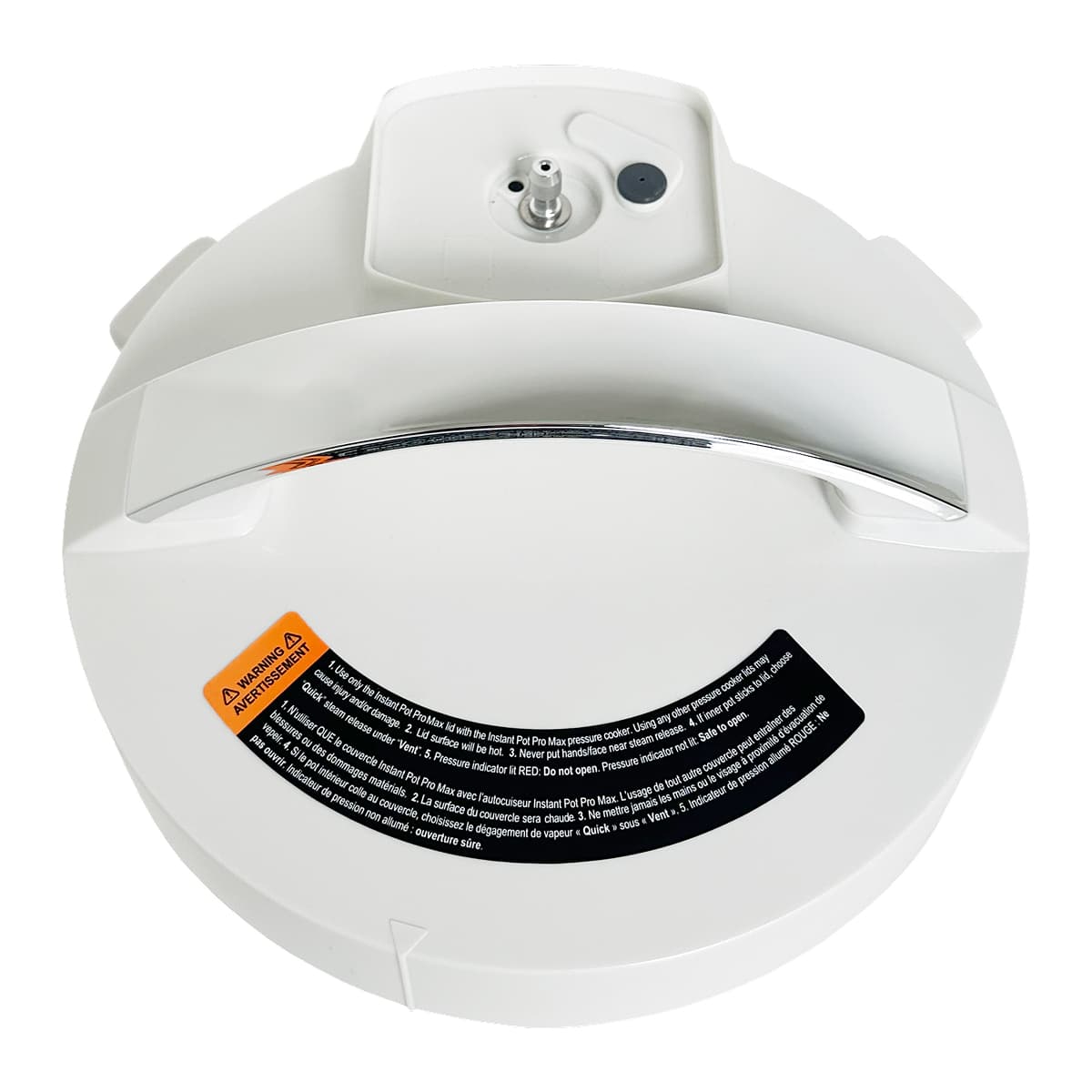 Капак с ключ Whisper Quiet за Instant Pot 5.7 – бял (Тип 4)