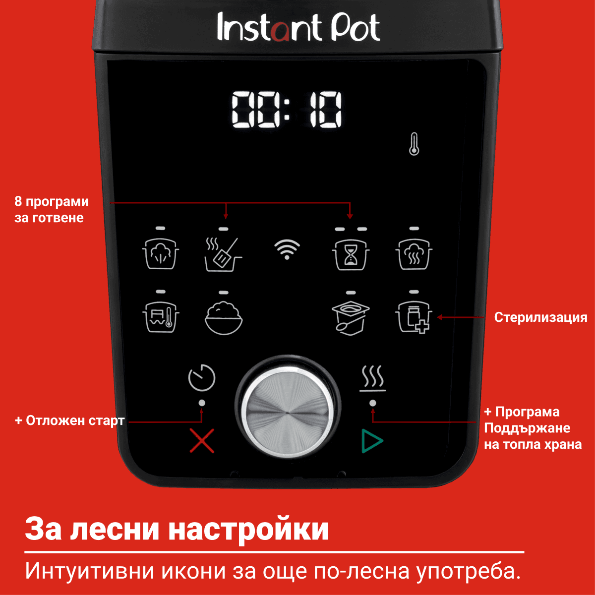 Разопакован Instant Pot PLUS (WiFi) (Категория 2) 9