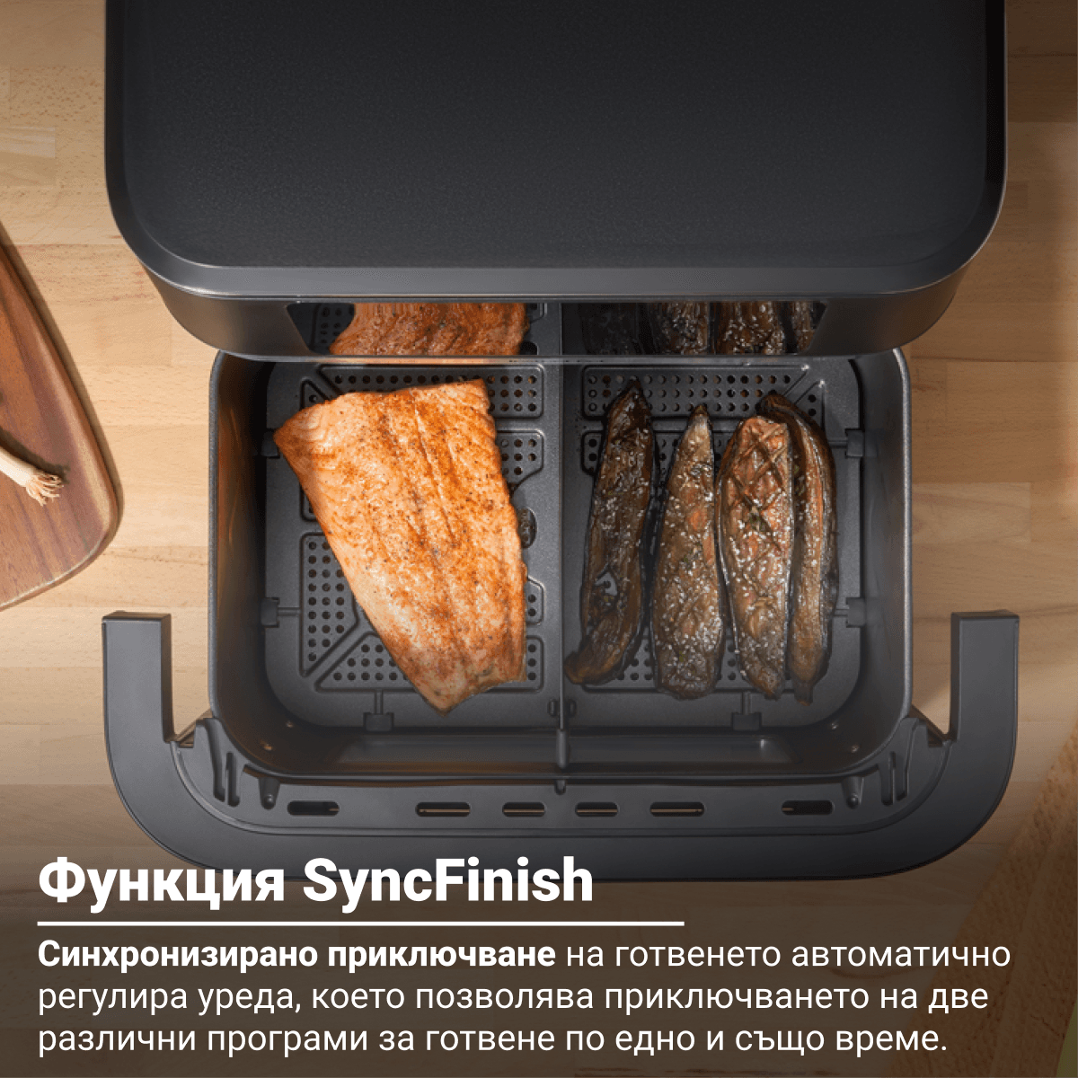 Разопакован Instant Vortex VersaZone XL ClearCook Air Fryer – бял (Категория 1) 8