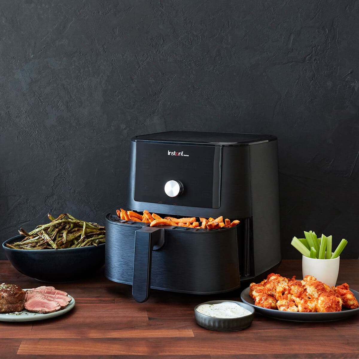 Разопакован Instant Vortex Air Fryer 5.7 литра (Категория 2) 5